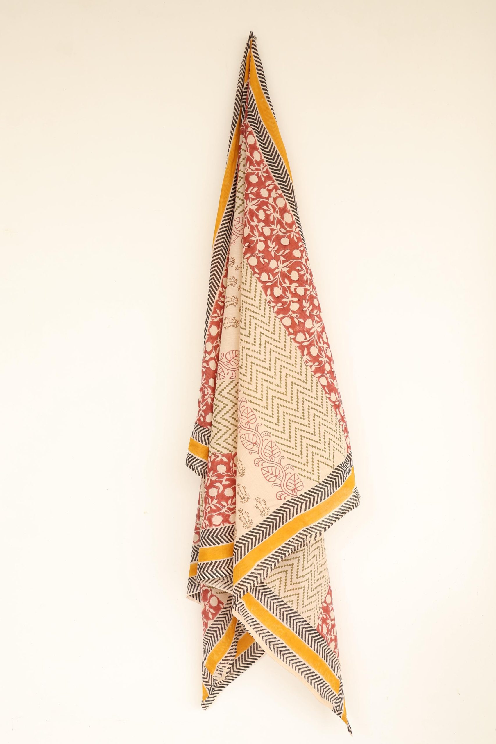 Pink paisley cotton beach cover-up - Image 3