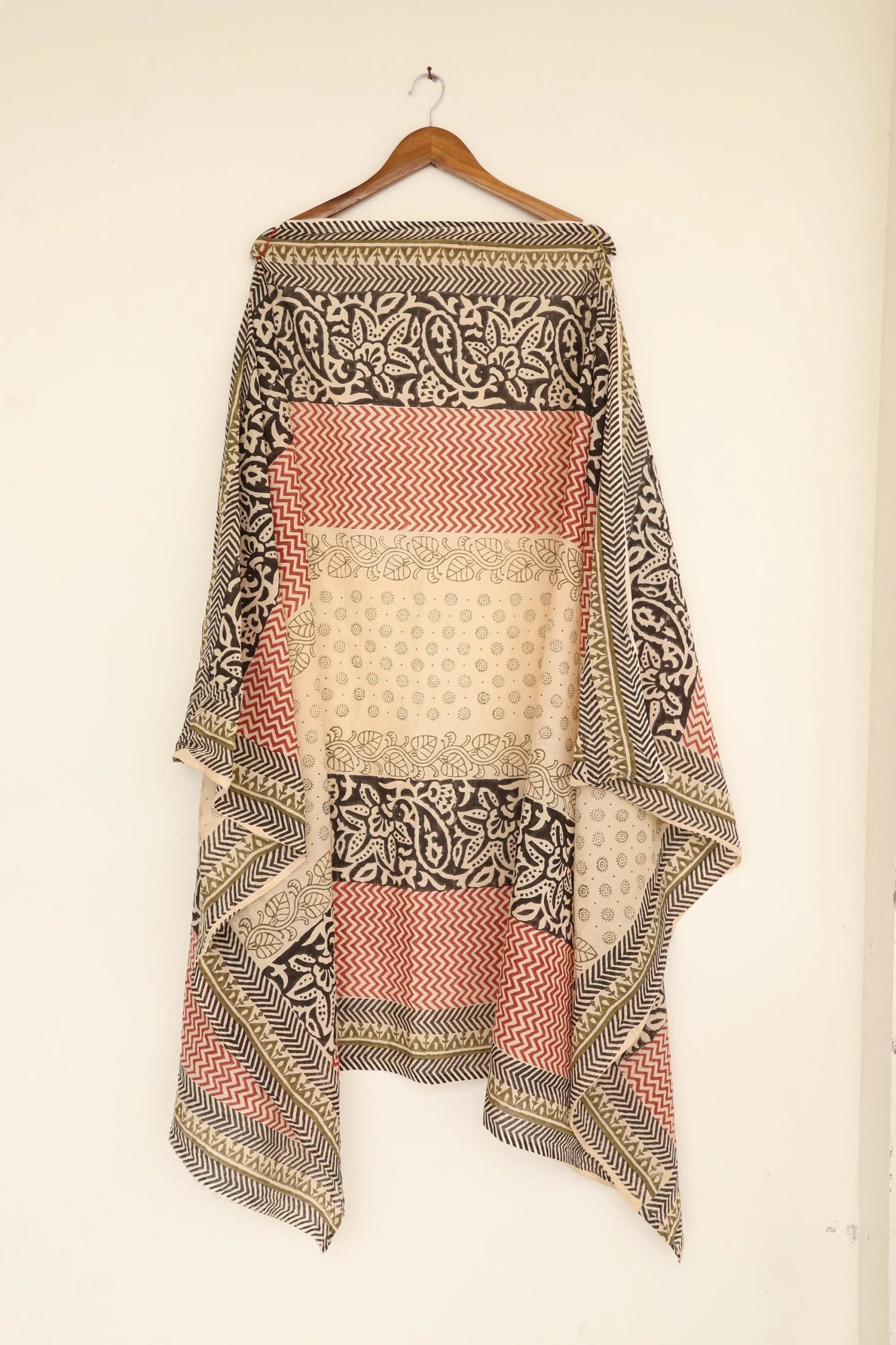 Bohemian tribal style cotton beach dress - Image 3